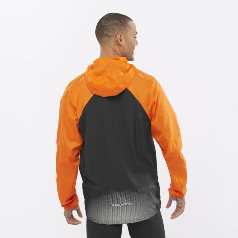 Salomon Bonatti Cross Men's Windbreaker Orange | CA 81L24
